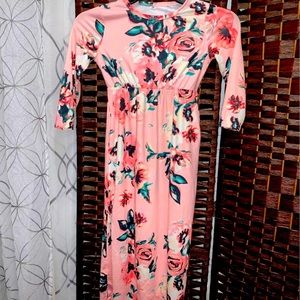 🌻3/$20🌻 Girls floral maxi dress with pockets